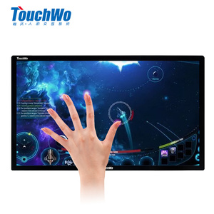 Monitor de pantalla táctil led UHD 4k, 32 y 43 pulgadas, lcd, tv, precio, panel plano interactivo, pc todo en uno - Product Image 1