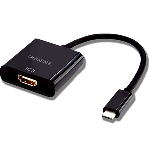 Adaptador de 1 a HDMI 4K, Thunderbolt 3/4 compatible con MacBook Pro, iPad Pro, Galaxy, proyector y más - Product Image 1