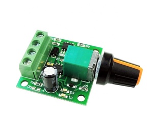 Taidacent 1803BK 2A 30 W Modulazione di Larghezza di Impulso di Controllo Regolatore di Velocità Variabile per il Motore di CC 12 Volt DC Velocità del Motore controller - Product Image 2