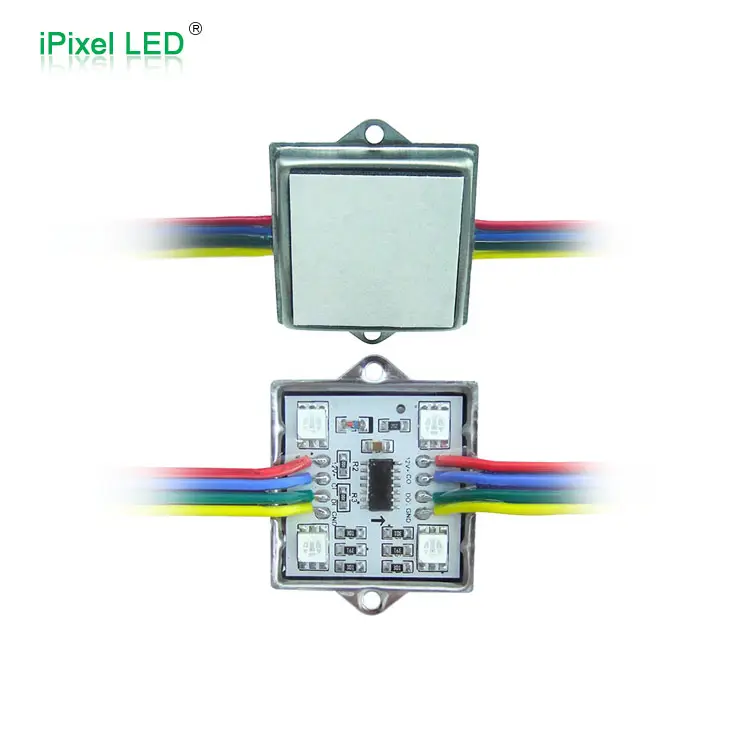 4led Smd 5050 Led 픽셀 모듈 Ws2801 Rgb 고품질 12v 방수 ROHS INGAN Ce