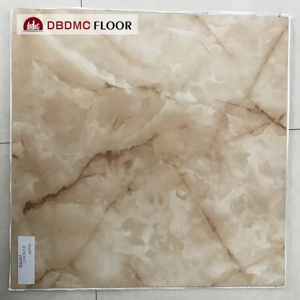 Azulejo de suelo de vinilo de PVC, Material de plástico, producto nuevo