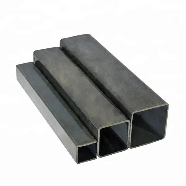 Schwarzes Eisen Stahl Vierkant rohr 23mm nahtloses Stahlrohr