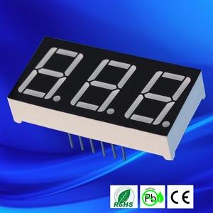 7 segment sayısal led ekran Rohs ata-5613-bsr 3 basamak - Product Image 3