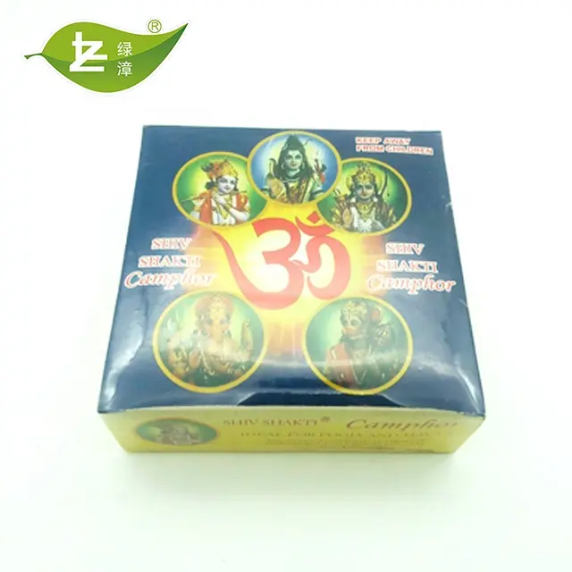 Venta caliente el mercado de la India uso religioso 1/4OZ de alcanfor tabletas