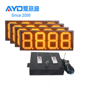 24 pollici di grandi dimensioni RF telecomando 7 segmento Display LED scheda cifra per parcheggio stazione di benzina LED segno di prezzo dello schermo - Product Image 2