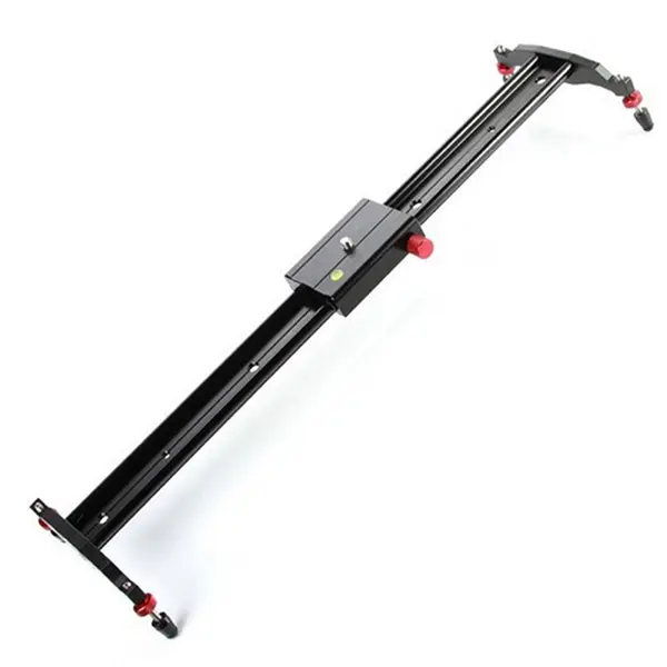 24 "60 cm Cámara pista Dolly Slider Rail sistema de estabilización de película de vídeo haciendo fotografía DSLR Cámara