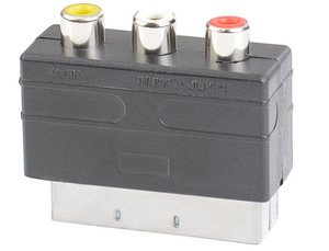 EINGANG Scart zu Koaxial Adapter für Video DVD Recorder Tv Fernsehen Projektor - Product Image 4