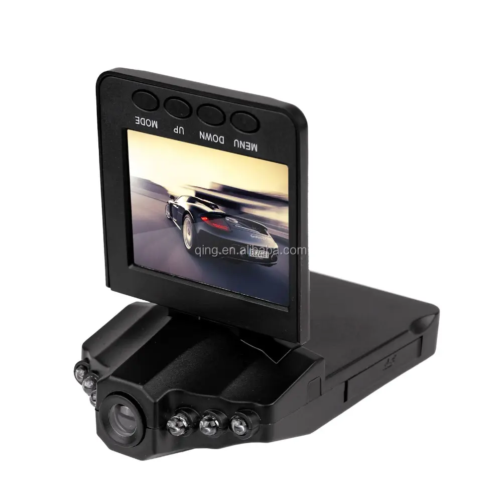 6 LED Light H198 Car DVR Cameraと120 Degree 2.5 LCD Night Vision Car Driving Recorder