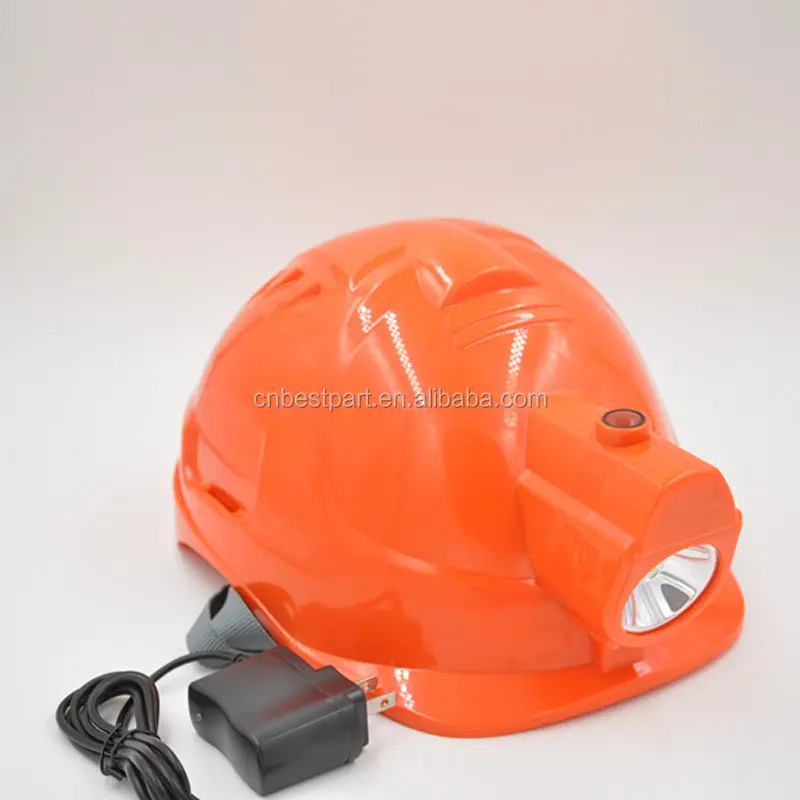 BD 1.5w 3800lux Rechargeable Mine safety Helmet with Lamp LED ORE CAP for Mining