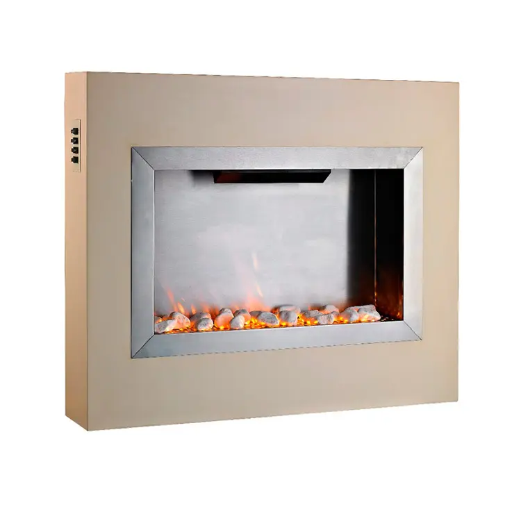 Low Price LJSF3504ME convection heater setting indoor free standing antique white corner electric fireplace