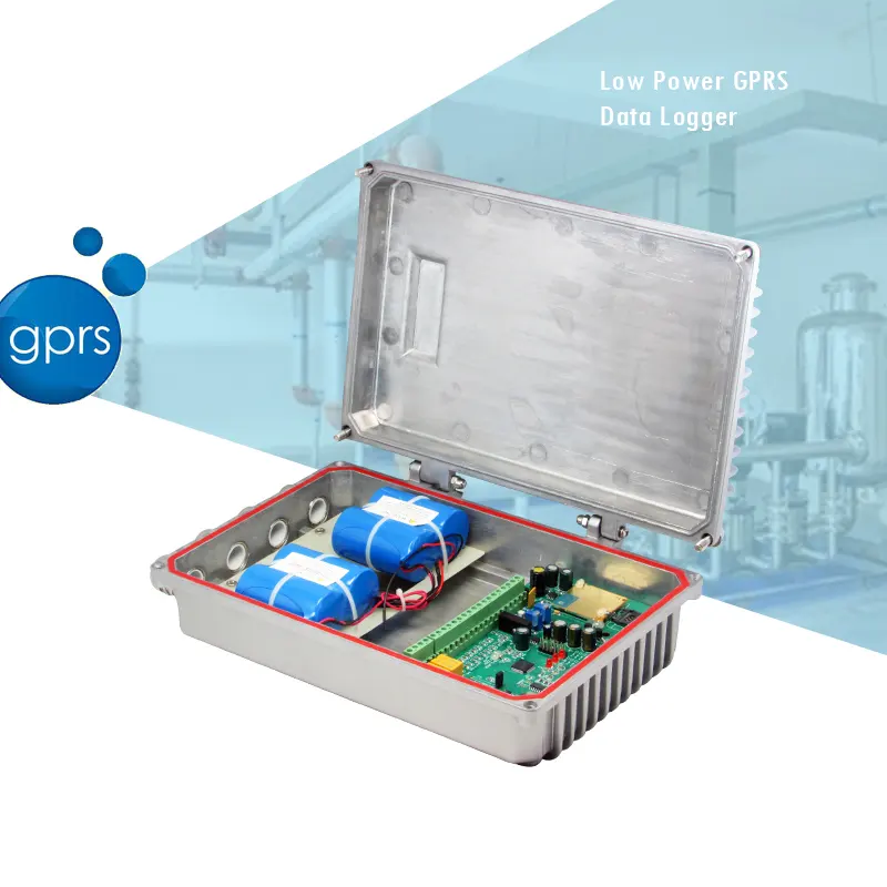 Draadloze Batterij Operated Gsm Datalogger Temperatuur En Vochtigheid En Co2 Controller Low Power Batterij Aangedreven Waterpomp