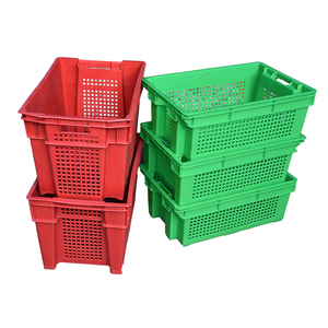 <span class=keywords><strong>Stackable</strong></span> אחסון ירקות רשת פלסטיק עגבניות ארגז - Product Image 2