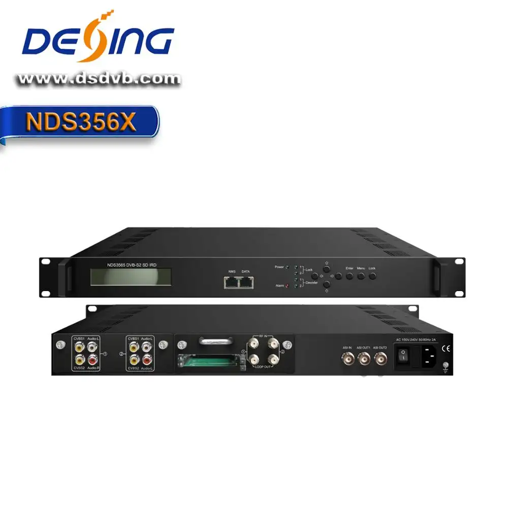 NDS356X SD DVB s2x ird جهاز استقبال قمر صناعي dvb-s2x فك