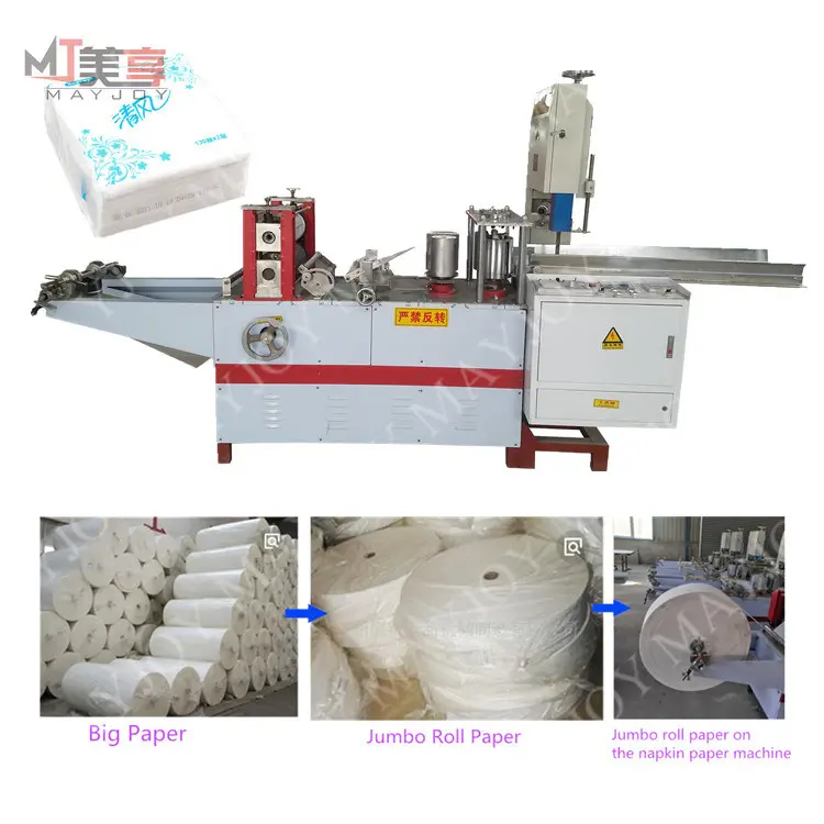 High speed tissue paper napkin making machine manufacturing equipment made in china