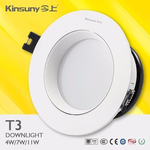 PC ODM供应商4W 7W 11w天花板聚光灯嵌入式COB贴片发光二极管筒灯 - Product Image 2