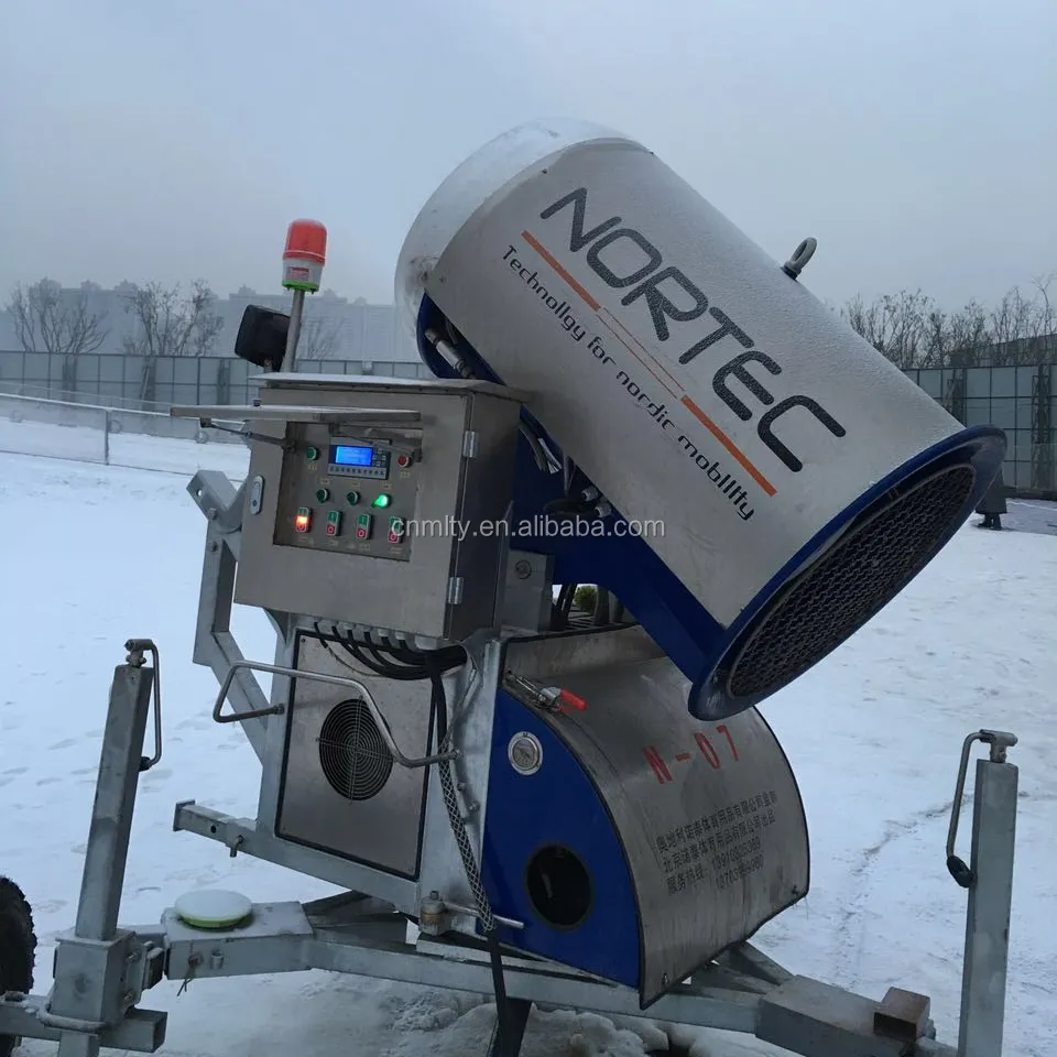 Máquina de fazer neve para uso interno/externo, máquina para fazer neve
