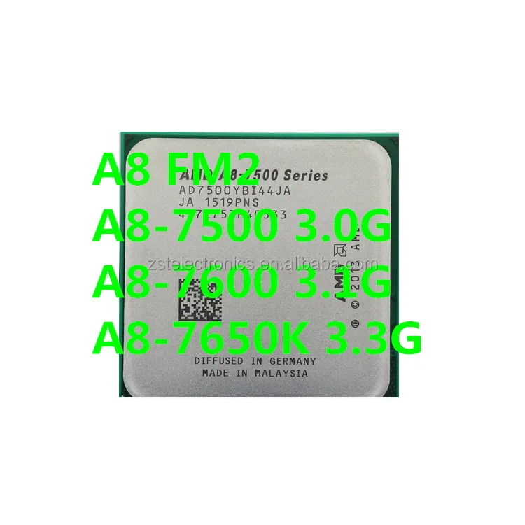 AMD A8 7500 7600 7650 k quad core CPU FM2 + pronto stock migliore offerta