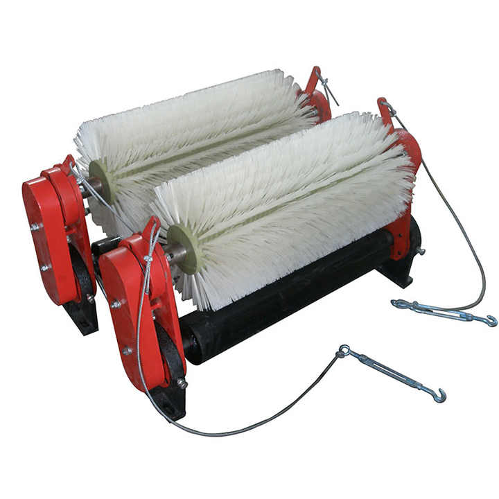 Industrial Brush Roller Cleaner for Conveyor Belt Cleaning Brush with Replaceable Bristles