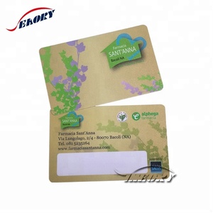 塑料 PVC 商业身份证印刷透明卡 - Product Image 3