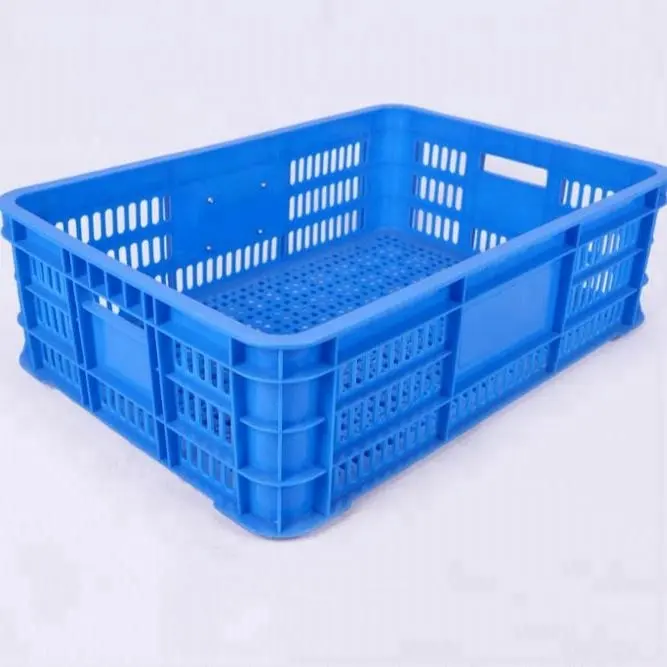 600*400*120mm plastic fruit crate and vegetable crates for sale