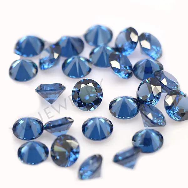 Preços da pedra preciosa do cristal azul da safira da fábrica popular
