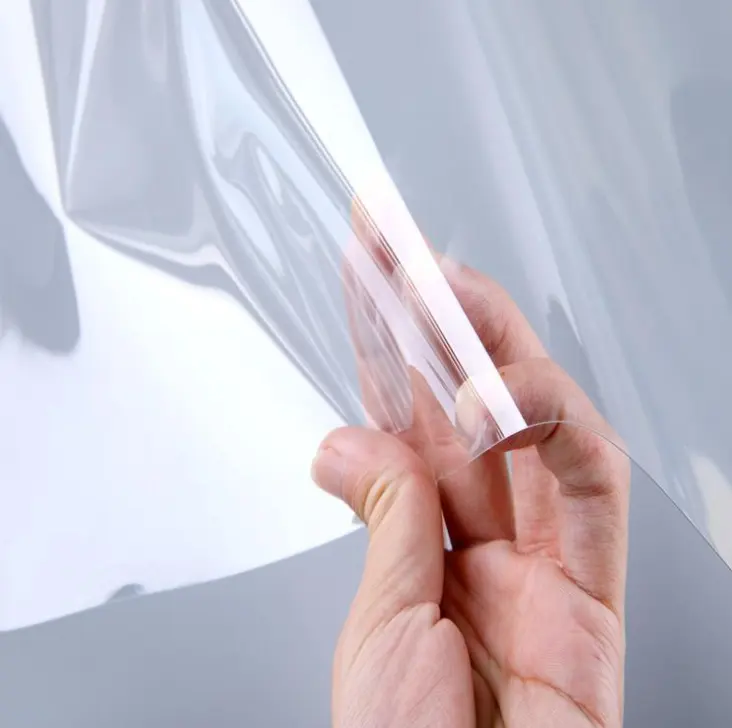 Tấm Cuộn Nhựa PET Trong Suốt 500 Micron Dùng Cho Ép Nhiệt