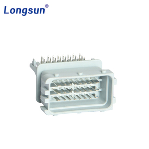 Delphi-conector de arnés de cables automotriz para coches Toyota, FCI, SICMA, ECM, HCCPHPE24GYB90F, 24 Pines, PCB