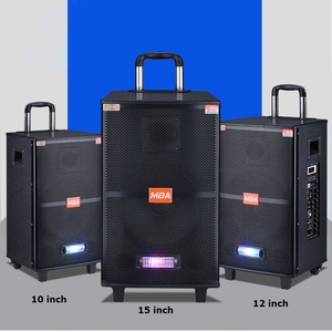 Ruedas de altavoz de escenario activo para exteriores MDF Super Power de nueva tendencia Serie de 8/10/12/15 pulgadas para el mercado de Camboya para uso en computadora - Product Image 1