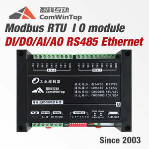 RS485 Ethernet Digital Analog <strong>Input</strong> <strong>Output</strong> SCADA modbus rtu <strong>Data</strong> Acquisition i/o Module - Product Image 2