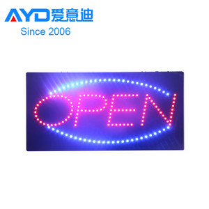 Indoor Window Install Open Window <strong>LED</strong> Panel Barber Shop <strong>LED</strong> Sign