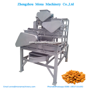Automatische Haselnuss schälmaschine Pistazien sortierung Palmkern Crushing Peeling Verarbeitung linie Kleiner Mandel schäler - Product Image 5