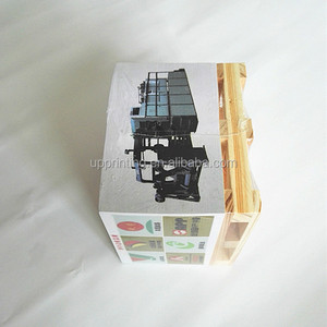 Cubo de papel de diseño personalizado, nota adhesiva con palé de madera, Cubo de notas, bloque de papel impreso personalizado, notas adhesivas en un palé - Product Image 4