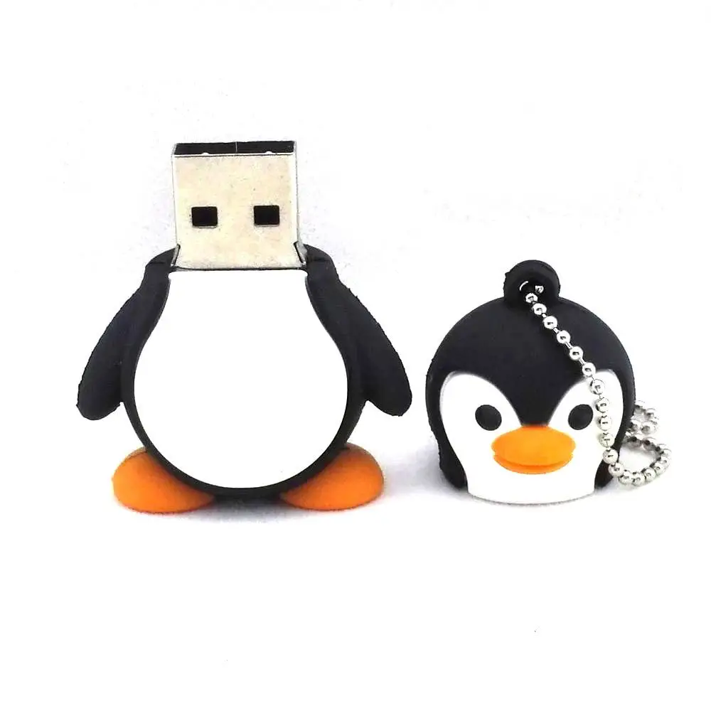16GB漫画動物ペンギンUSBフラッシュドライブ