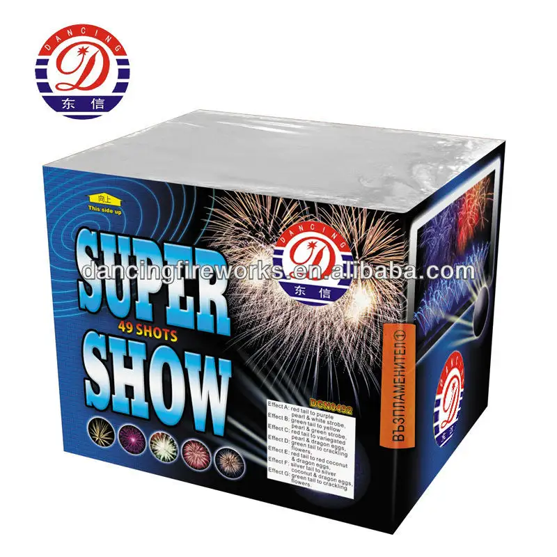 Nuovo materiale consumatore torta fuochi d'artificio 1.4g un0336