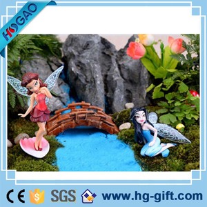 花仙子仙女飞天家庭微型玩偶房花园装饰品小俑批发