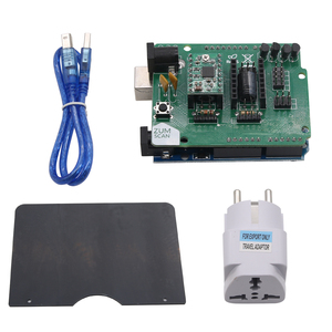 Kit de placa de escáner láser 3D DIY de código abierto, con adaptador de objeto para impresora Ciclop