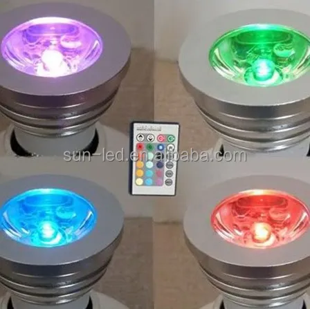 Foco de luz led cob regulable RGB, precio barato del fabricante