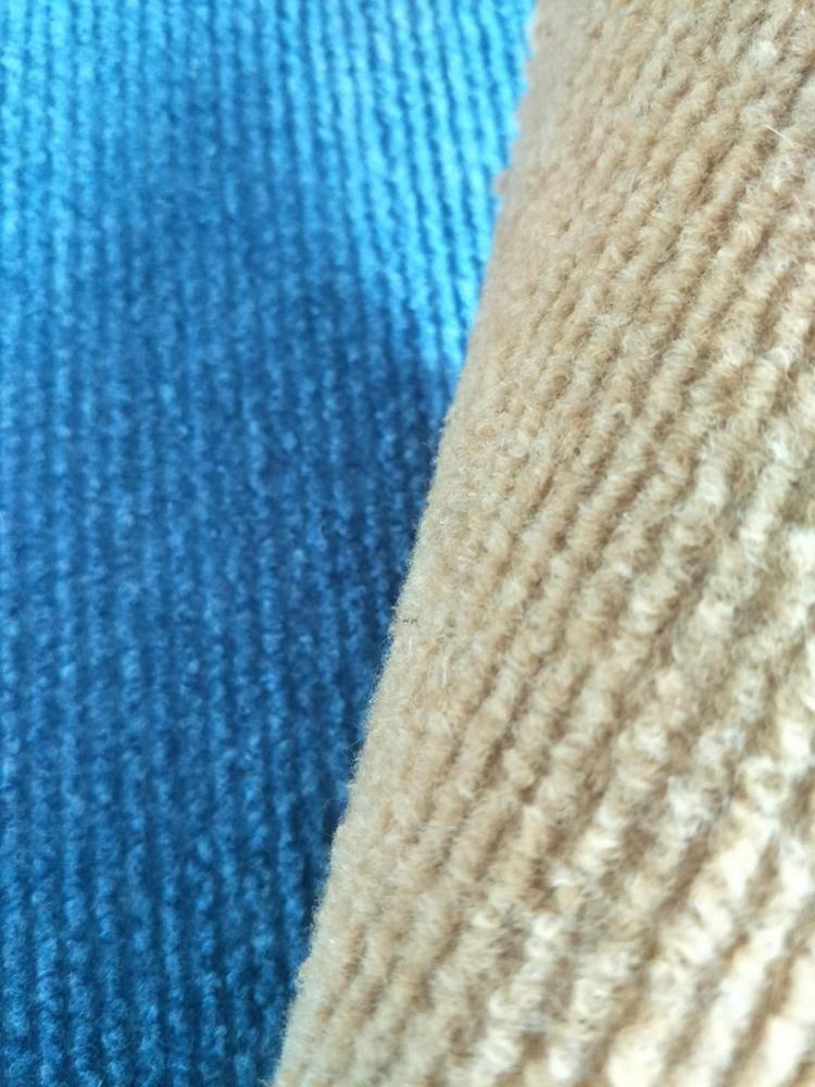 Blue and white