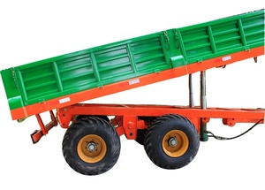 晚餐质量双轴 10 吨串联轴农用拖车 - Product Image 5