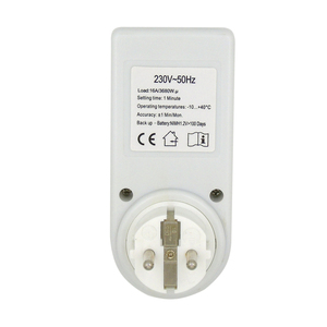 Neue Ankunft Programmier bare Timer-Schalter buchse Digitales Mini-Plug-In mit zufälliger Funktion für Uhr und Sommerzeit - Product Image 3