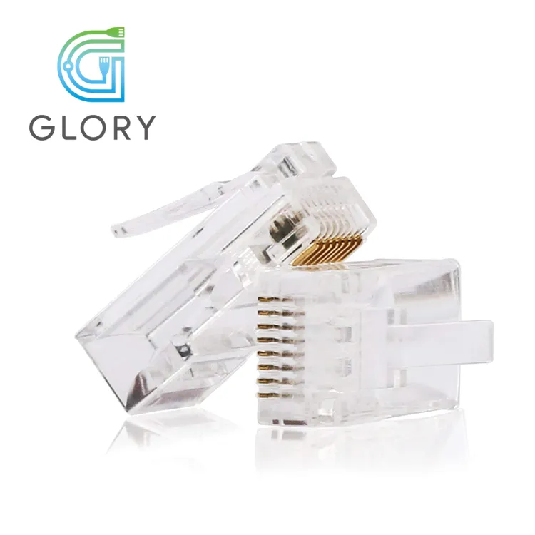 Gloria CAT5E UTP RJ 45 termina conectores de Cable Ethernet RJ45