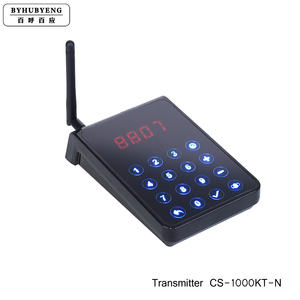 BYHUBYENG 3 <strong>Display</strong> and 1 Transmitter Wireless <strong>Queue</strong> <strong>System</strong> 99 Channel 9999 Number FM Technology Electronic <strong>Queue</strong> <strong>Management</strong>