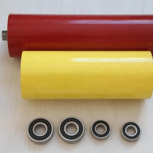 89mm Dia Dust Proof Trough Idler <strong>Coal</strong> Industrial Flat Milling Conveyor Rollers for <strong>Coal</strong> Mine - Product Image 5