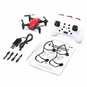 Drone S9 S9HW Mini Có Thể Gập Lại Bỏ Túi Với Camera HD Drone FPV RC WIFI Quadcopter Trực Thăng VS Visuo Xs809hw JJRC H43WH JXD 523W - Product Image 6