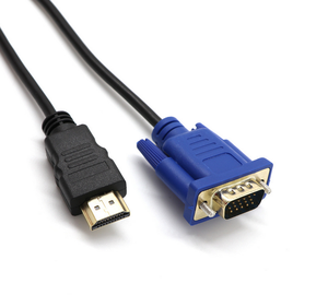 Cabo de vídeo de alta definição hdtv, cabo de dados de vídeo macho para vga macho, conversor de cabo para pc 10ft 3m