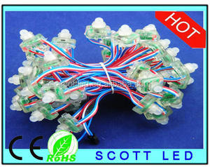 <strong>Raspberry</strong> <strong>Pi</strong> Running 50pcs DC12V 12mm Diffused Digital RGB LED Pixels Lights WS2811 Addressable Color - Product Image 2