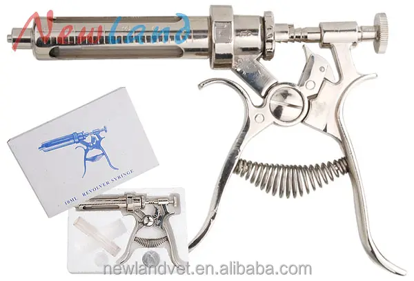 NL203 metal otomatik enjektör şırınga veteriner aşılama tabancası otomatik aşı tabancası
