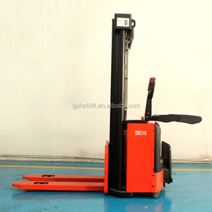 電気パレットスタッカー<span class=keywords><strong>2</strong></span>トン容量ローディング油圧ウォーキングフォークリフト充電バッテリー付きウォーキングリフトトラック