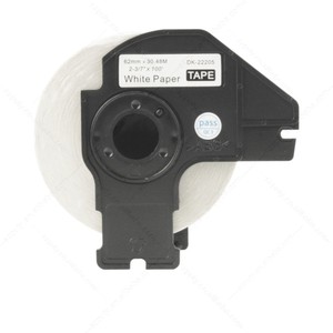 最优质的兼容 dk-22205 标签打印机 dk rolls 62毫米 x 8 m 适用于兄弟