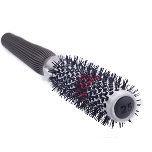 EUREKA 9415CBY-BRDラウンドサロンヘアブラシアンチスライドナイロンハンドル温度敏感セラミックペインティング用スタイリングブラシ